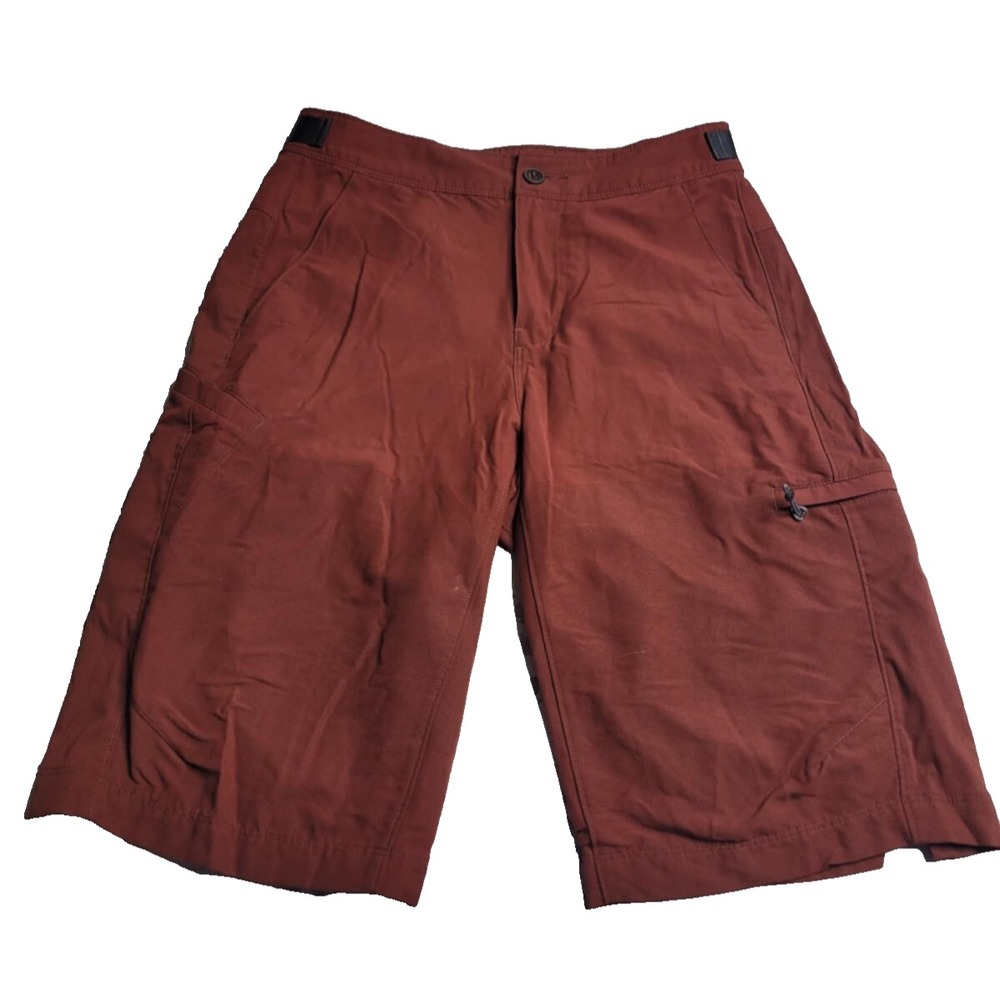 REI Co-Op Shorts Men's 30 Cargo Adjustable Waist Hiking Outdoor Trail‎ Red